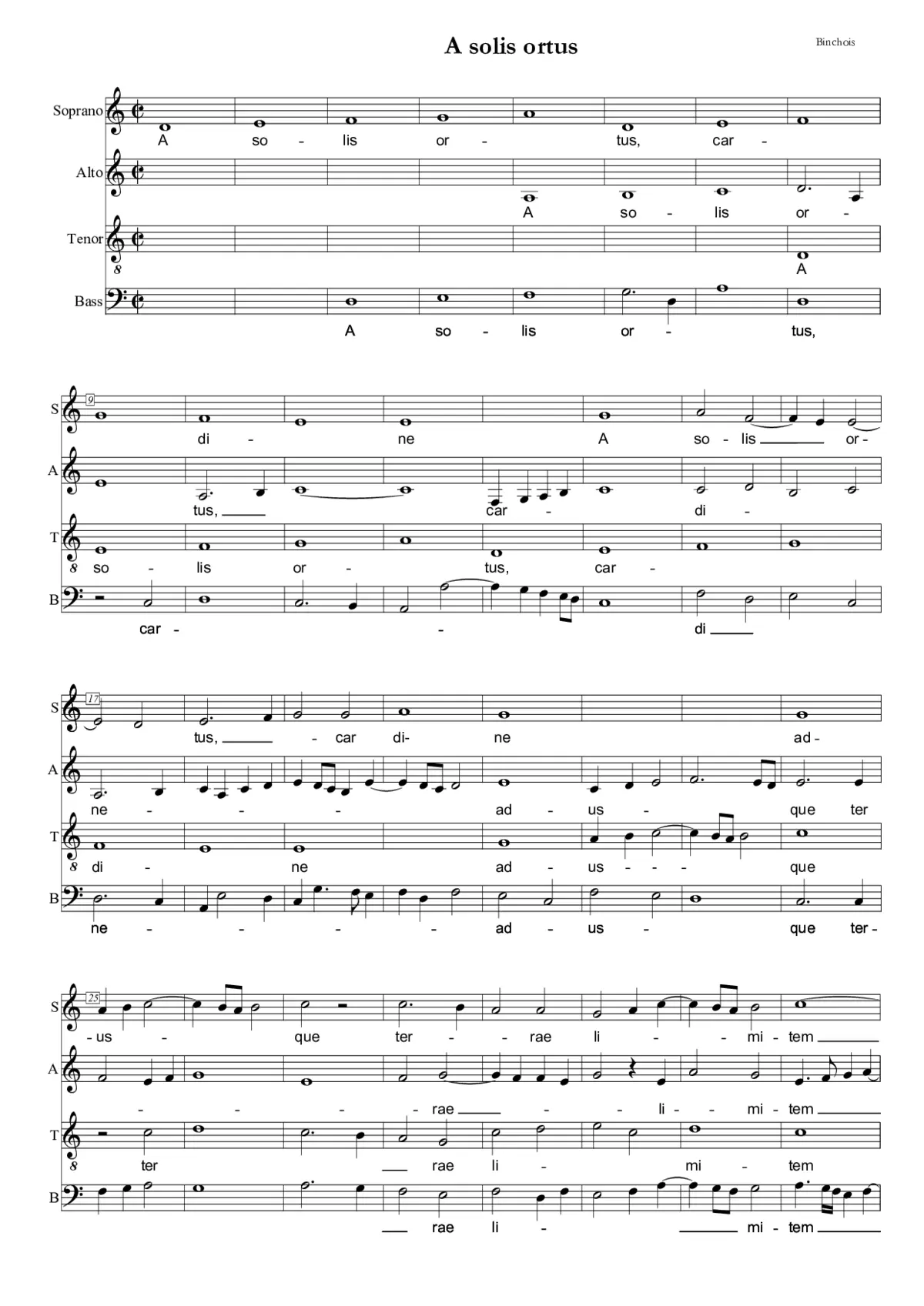 A solis ortus cardine a 4 - Page 1
