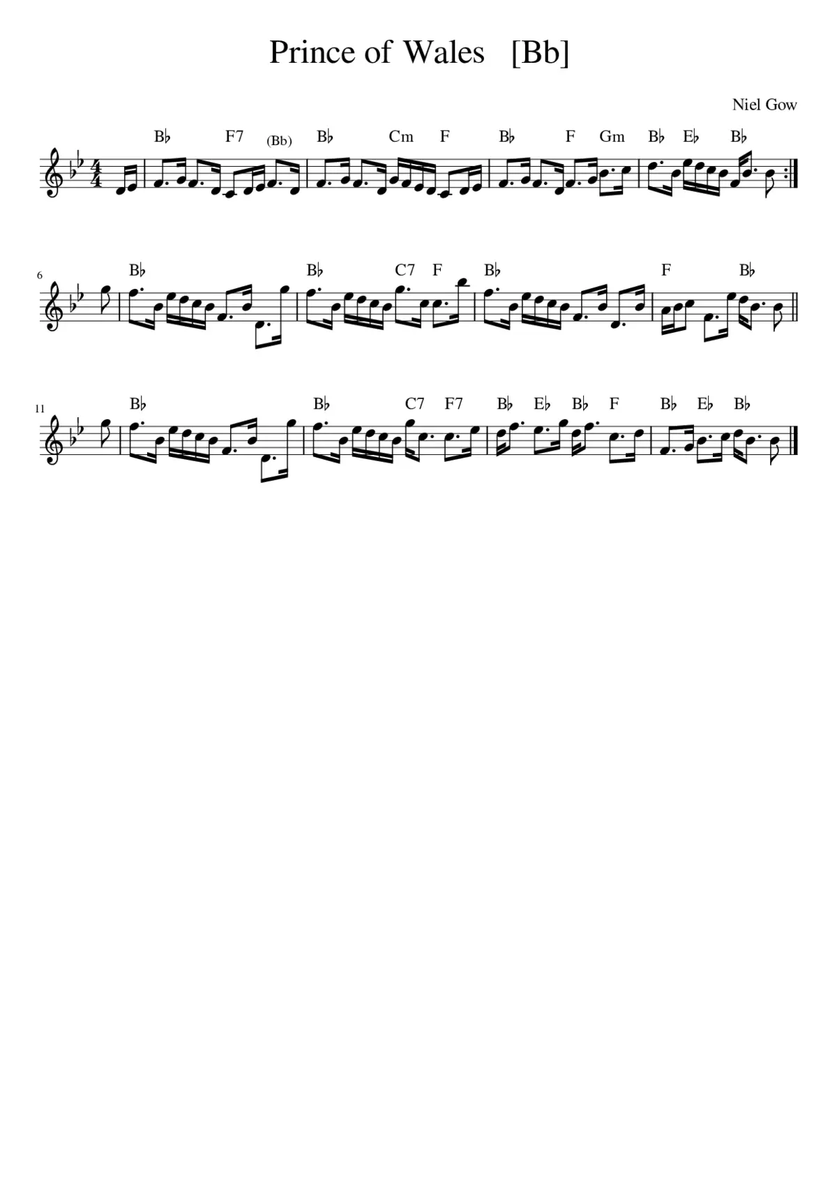 Prince of Wales - Page 1