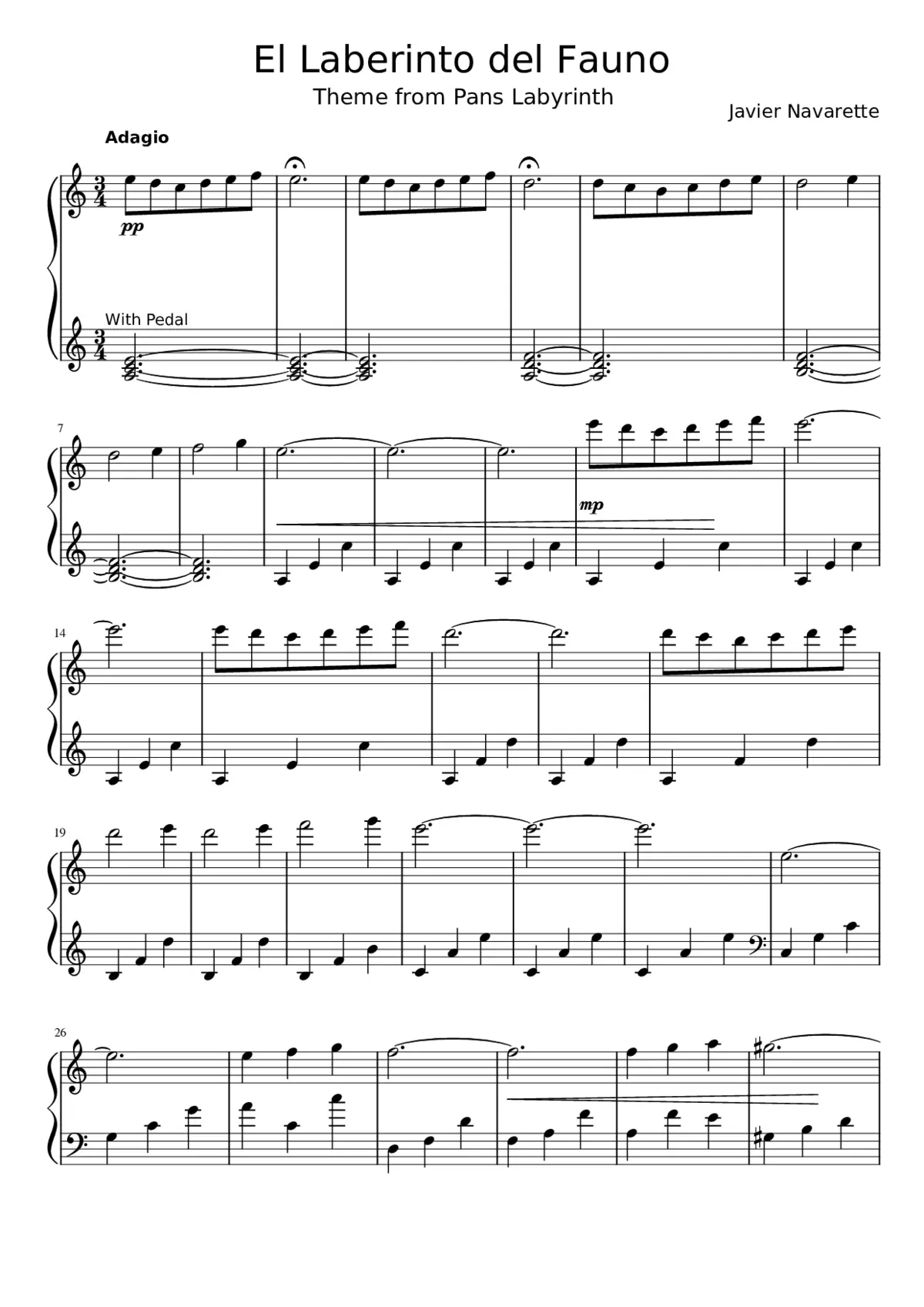 pans labyrinth theme - Page 1