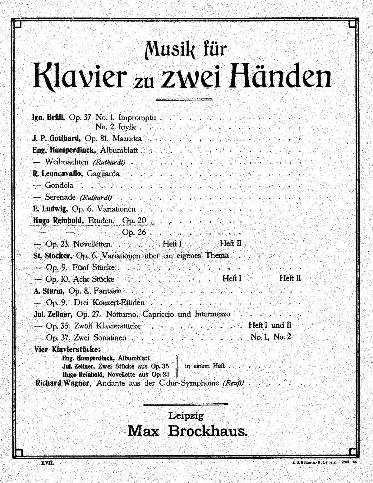2 Etudes - Page 1