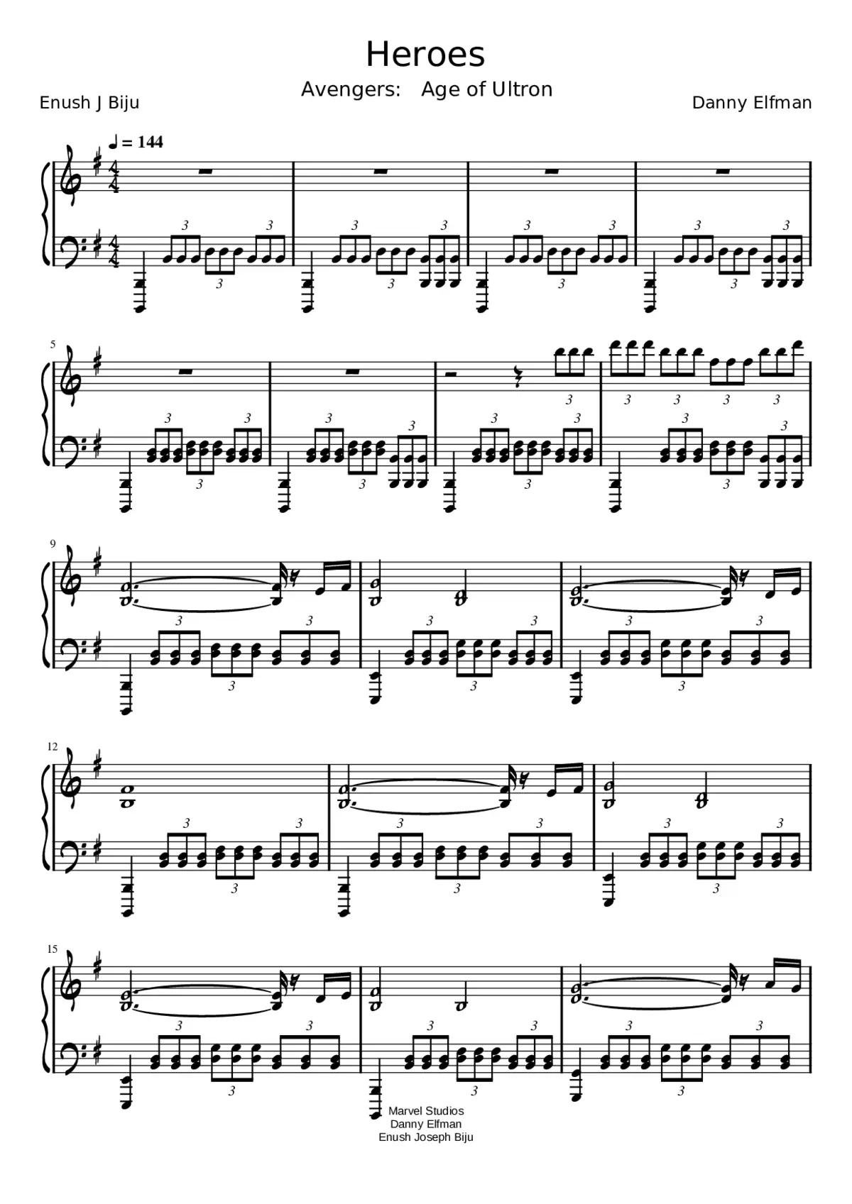 The Ultimate Avengers: Age Of Ultron Medley - Page 1