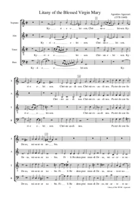 Litany of the Blessed Virgin Mary