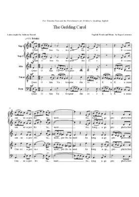 Gedding Carol