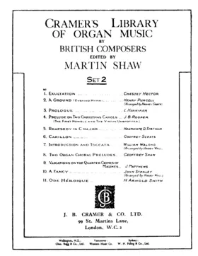 Two Organ Choral Preludes