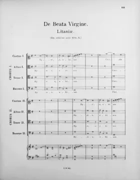 Litaniæ de Beata Virgine