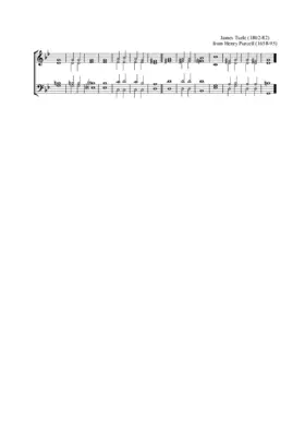 Double chant in G minor