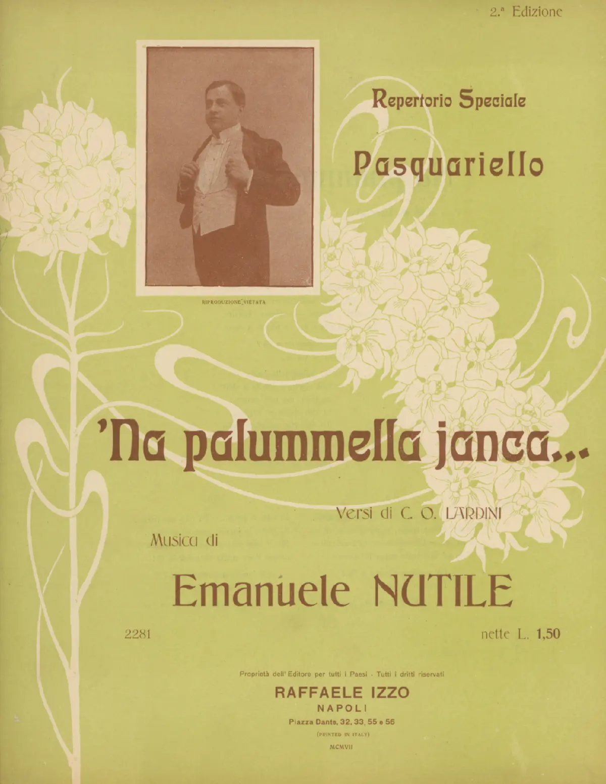 'Na palummella janca... - Page 1