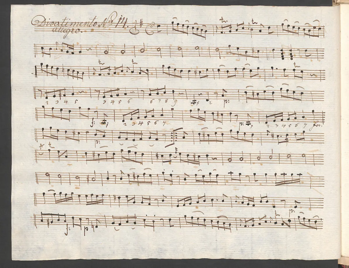 Baryton Trio in G major - Page 1