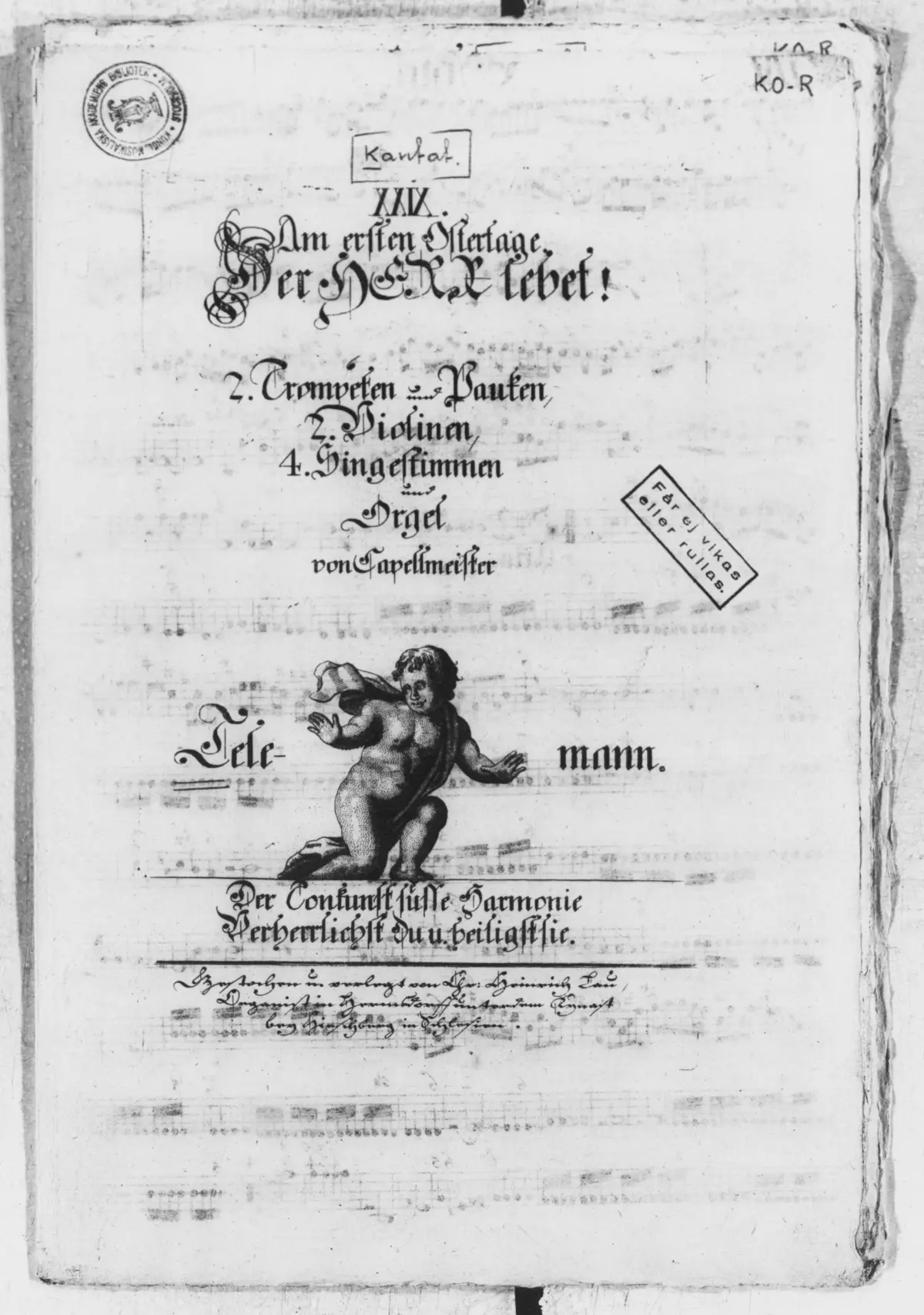 Der Herr lebet - Page 1