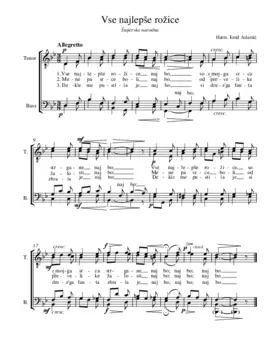 Vse najlepše rožice