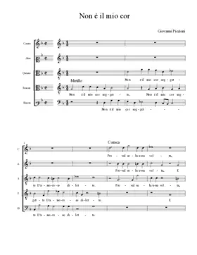 Non è il mio cor