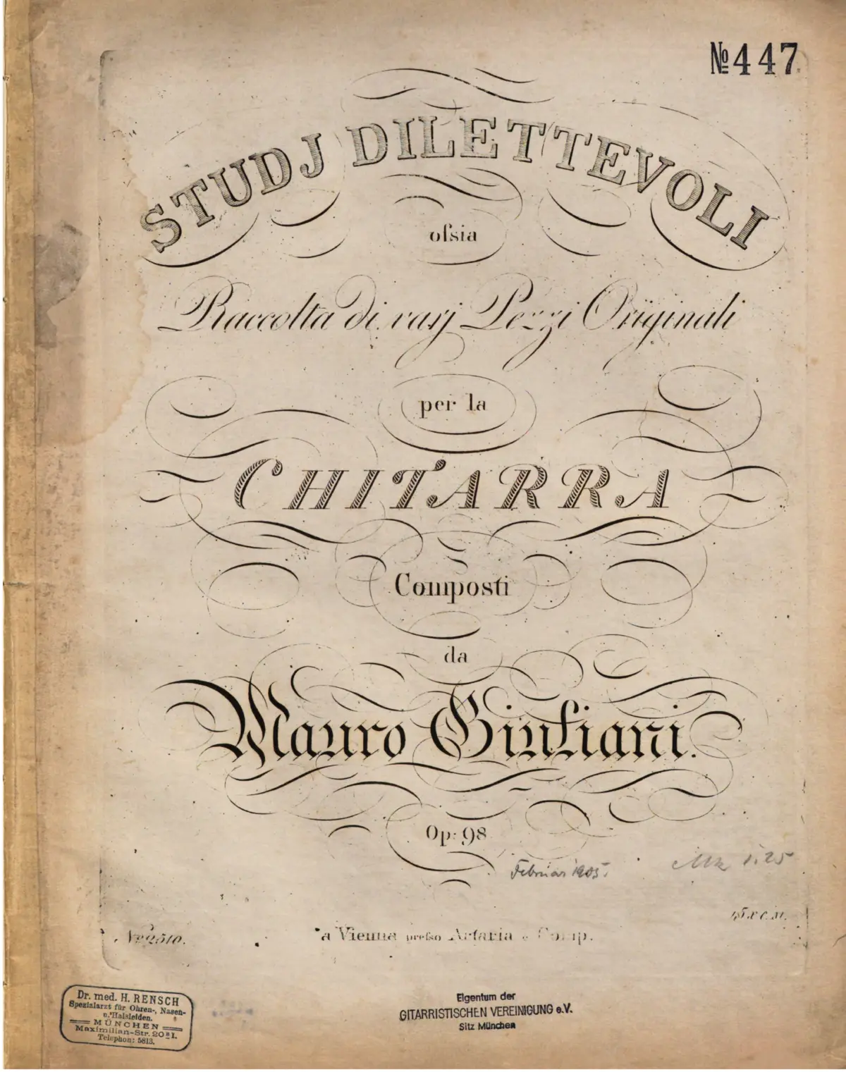 Studj dilettevoli - Page 1