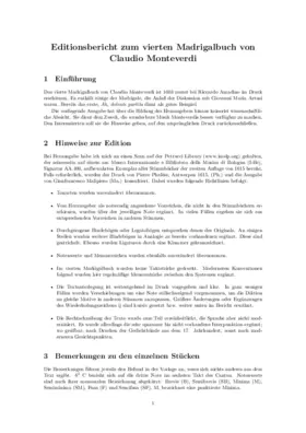 Il quarto libro de madrigali a cinque voci