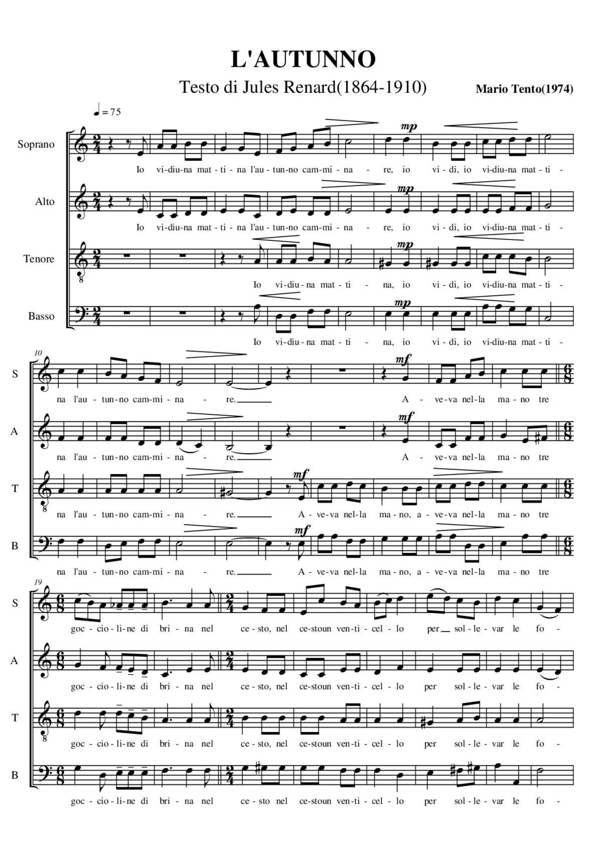 L'Autunno - Page 1