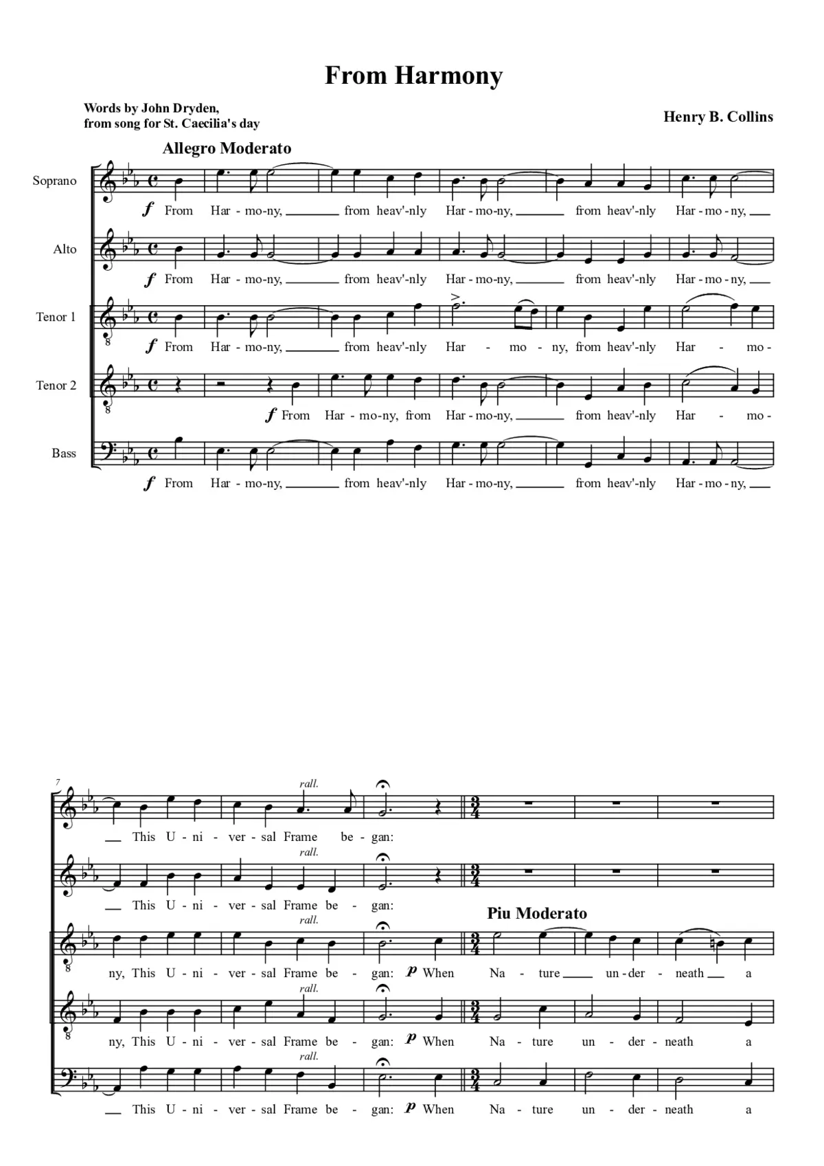 From Harmony - Page 1