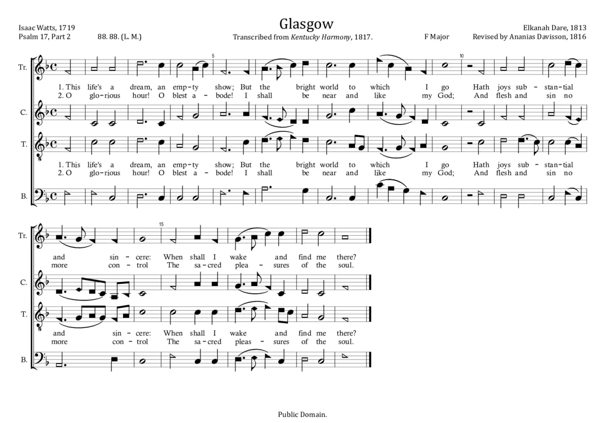 Glasgow - Page 1