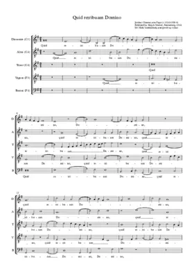 Quid retribuam Domino