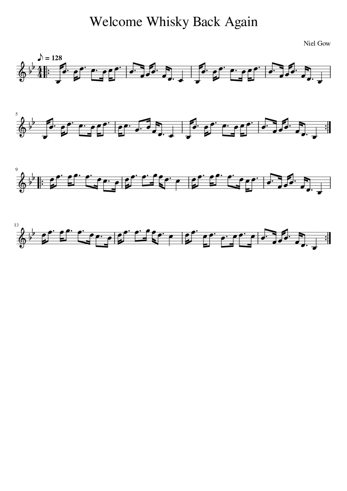 Welcome Whisky Back Again - Page 1