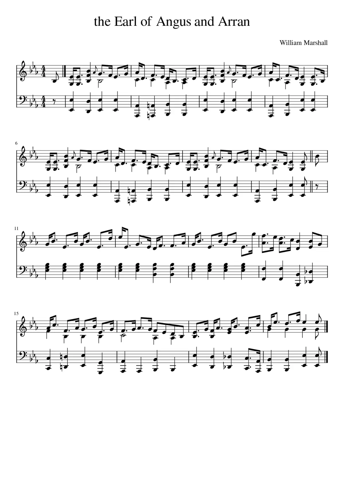 the Earl of Angus and Arran - Page 1