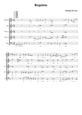 Missa pro defunctis quinque vocum