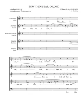 Bow thine ear, O Lord