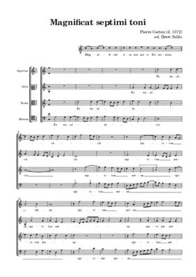 Magnificat septimi toni