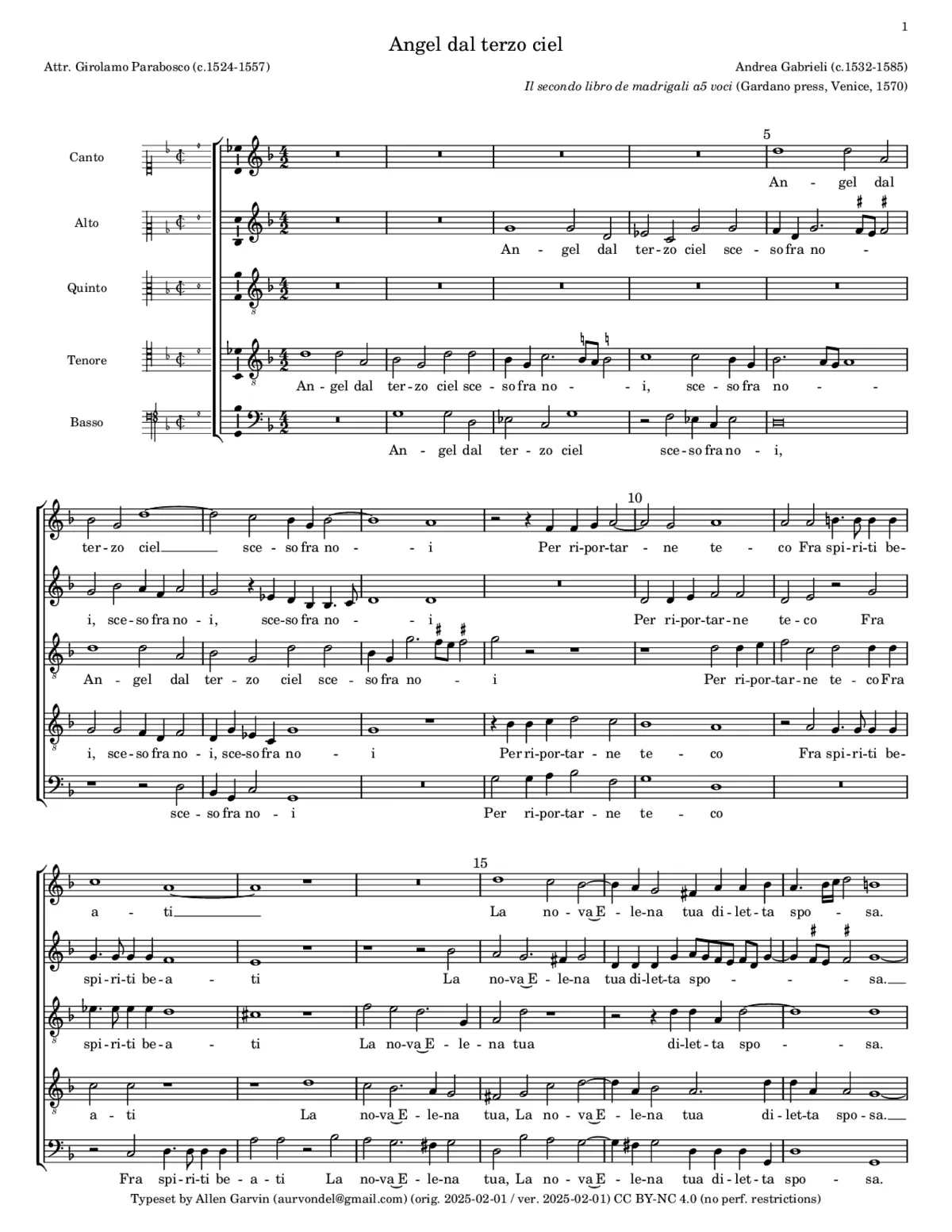 Angel dal terzo ciel - Page 1