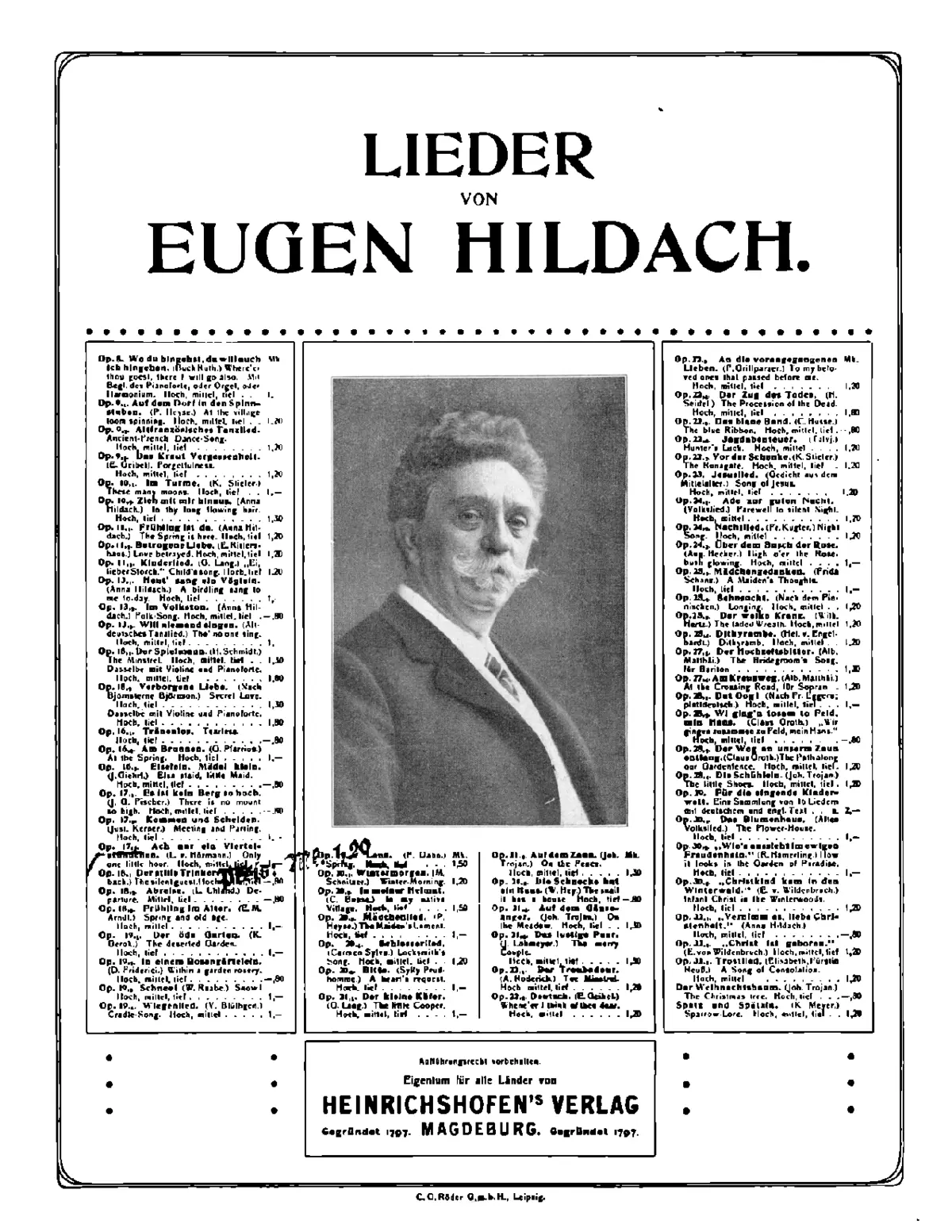 3 Lieder - Page 1