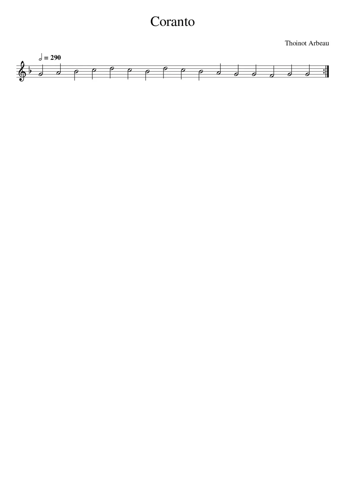 Coranto - Page 1