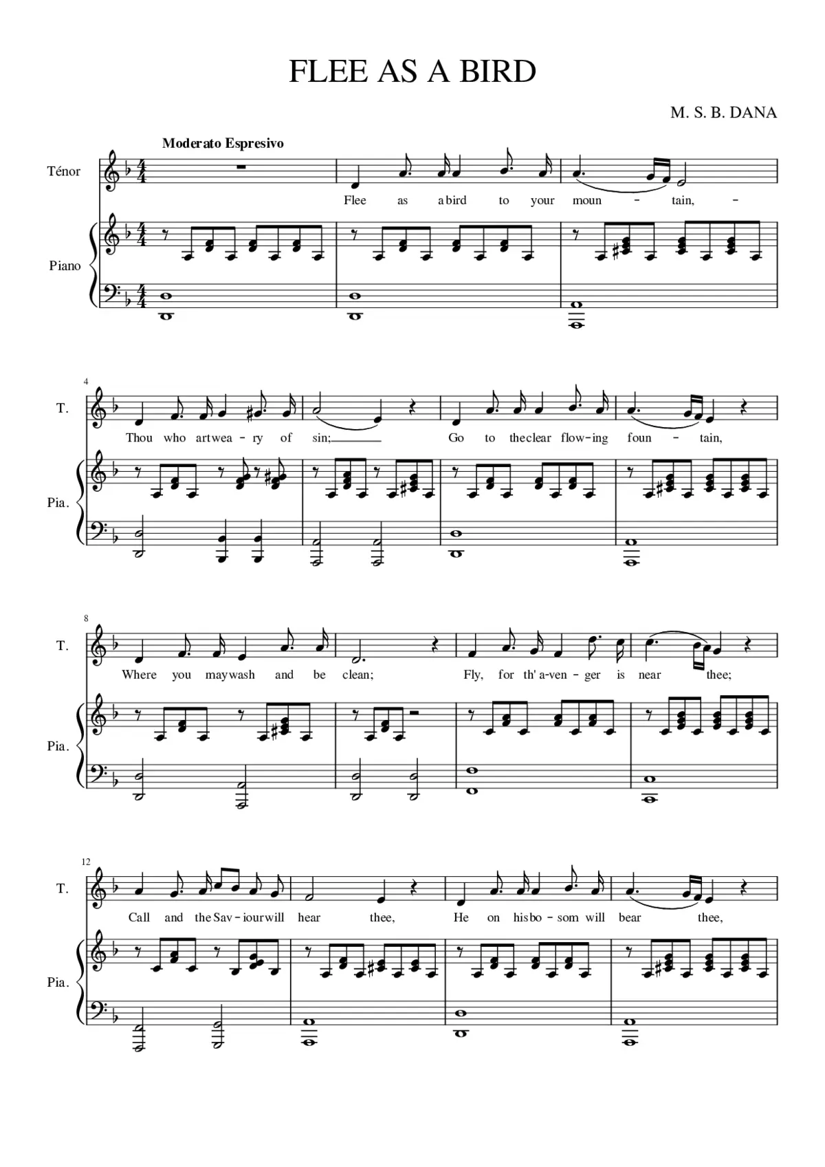 Flee as a Bird - Page 1