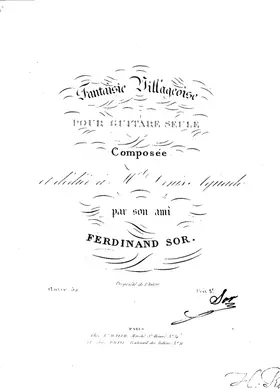 Fantaisie villageoise