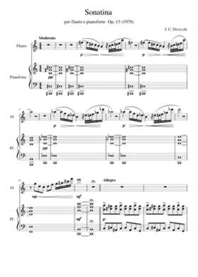 Sonatina per flauto e pianoforte