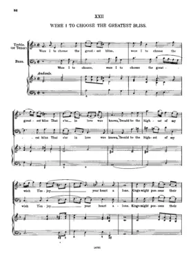 Were I to Choose the Greatest Bliss