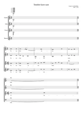 Tenebrae factae sunt