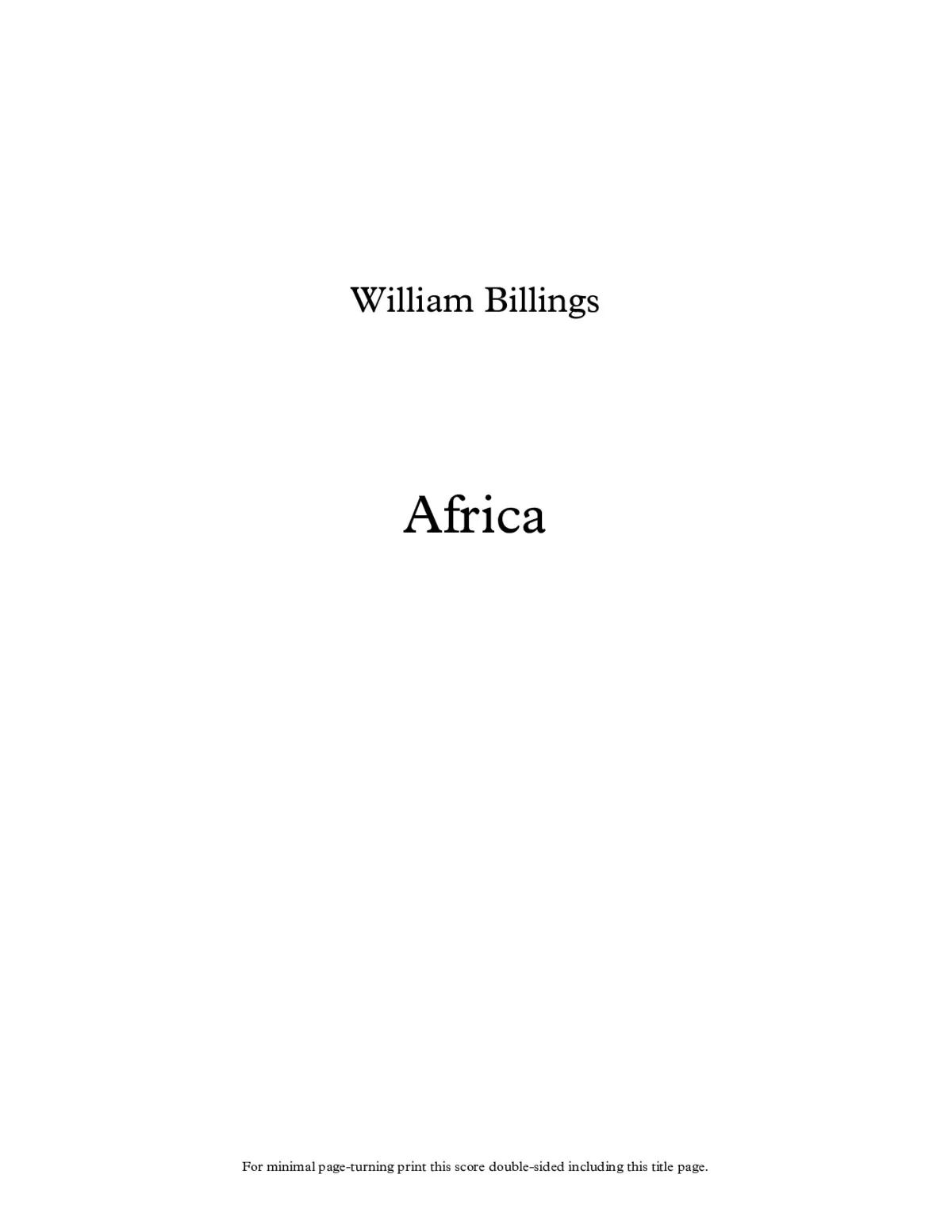 Africa - Page 1