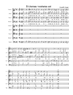 Et iterum venturus est