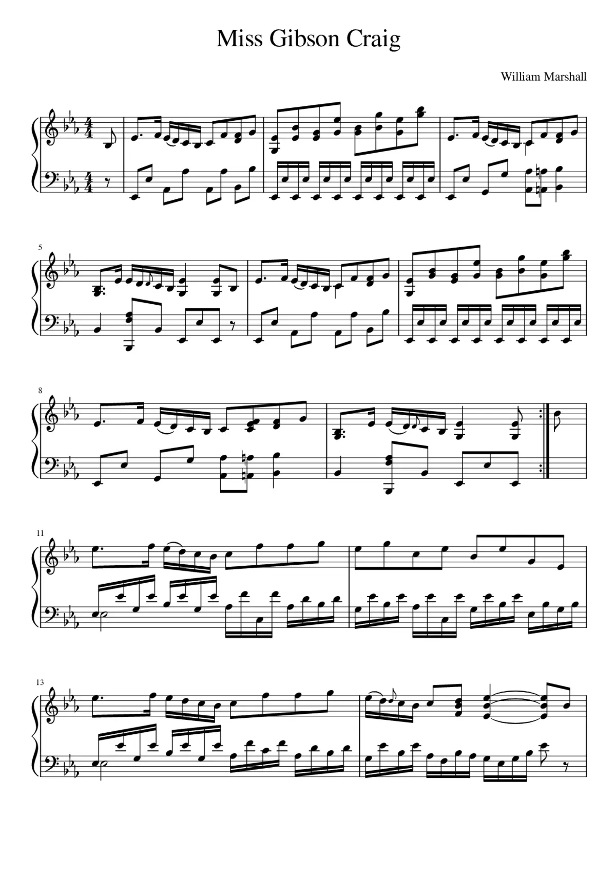 Miss Gibson Craig - Page 1