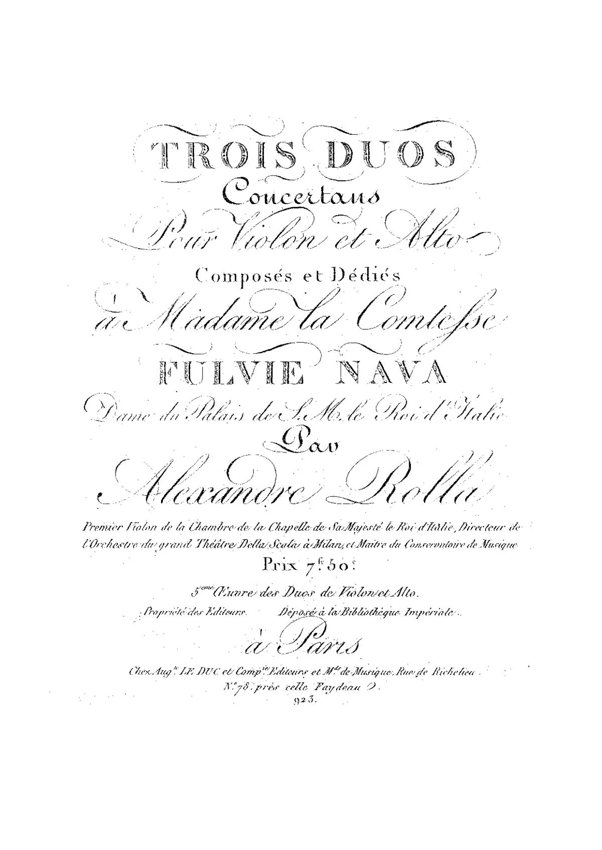 3 Concertant Duos for Violin and Viola - Page 1
