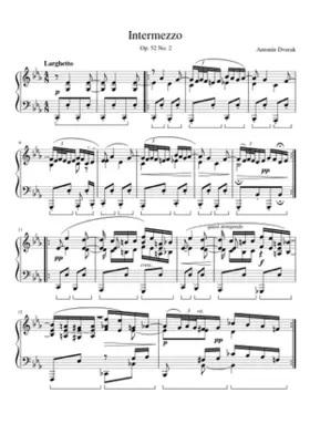 Intermezzo Op. 52 No. 2