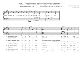 ABC - Vzpomínka na všechny věrné zemřelé - 1