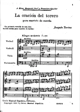 La oración del torero