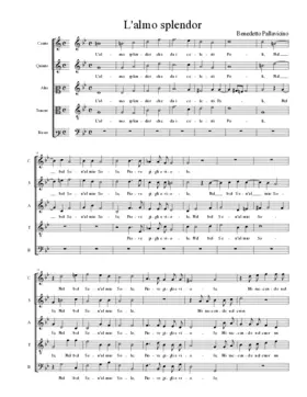 L'almo splendor