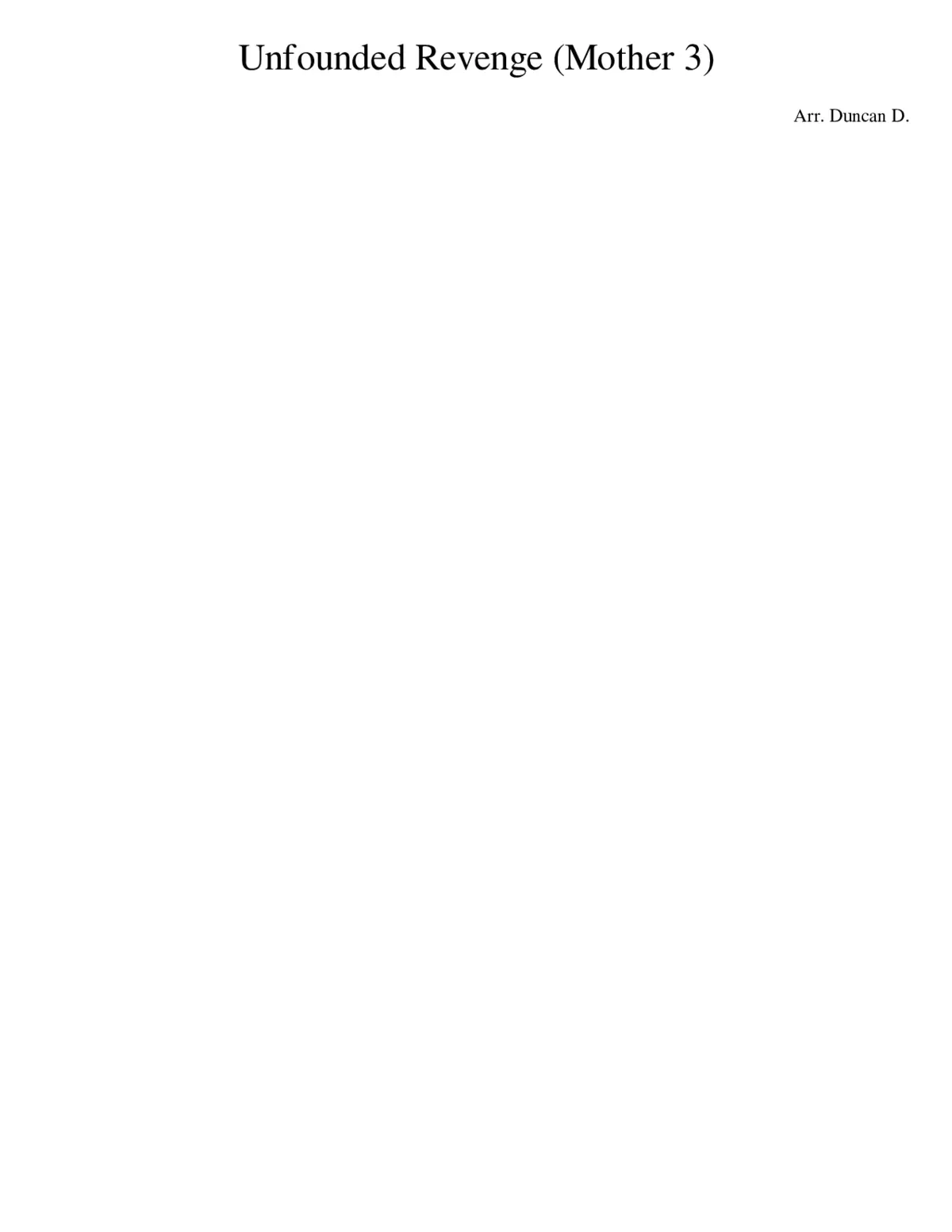 mother 3 - unfounded revenge - Page 1