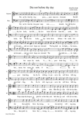 Die not before thy day