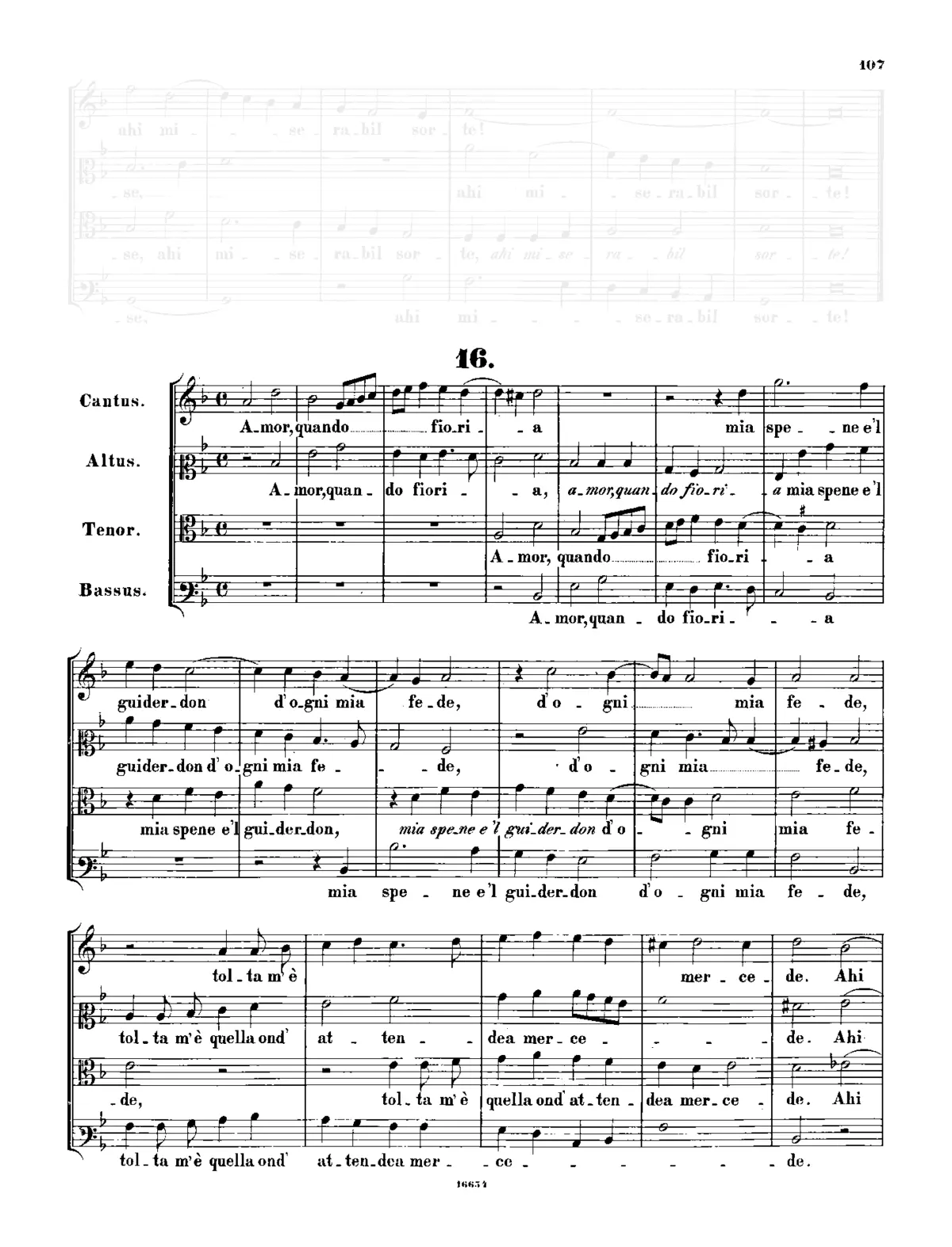 Amor, quando fioria - Page 1