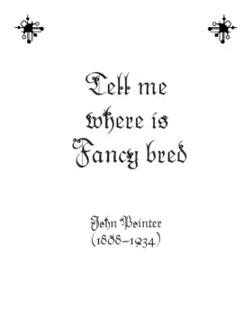 Tell me where is Fancy bred