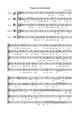 S'amor la viva fiamma