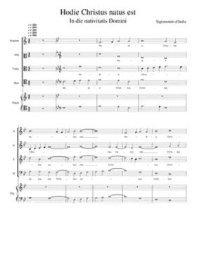 Hodie Christus natus est