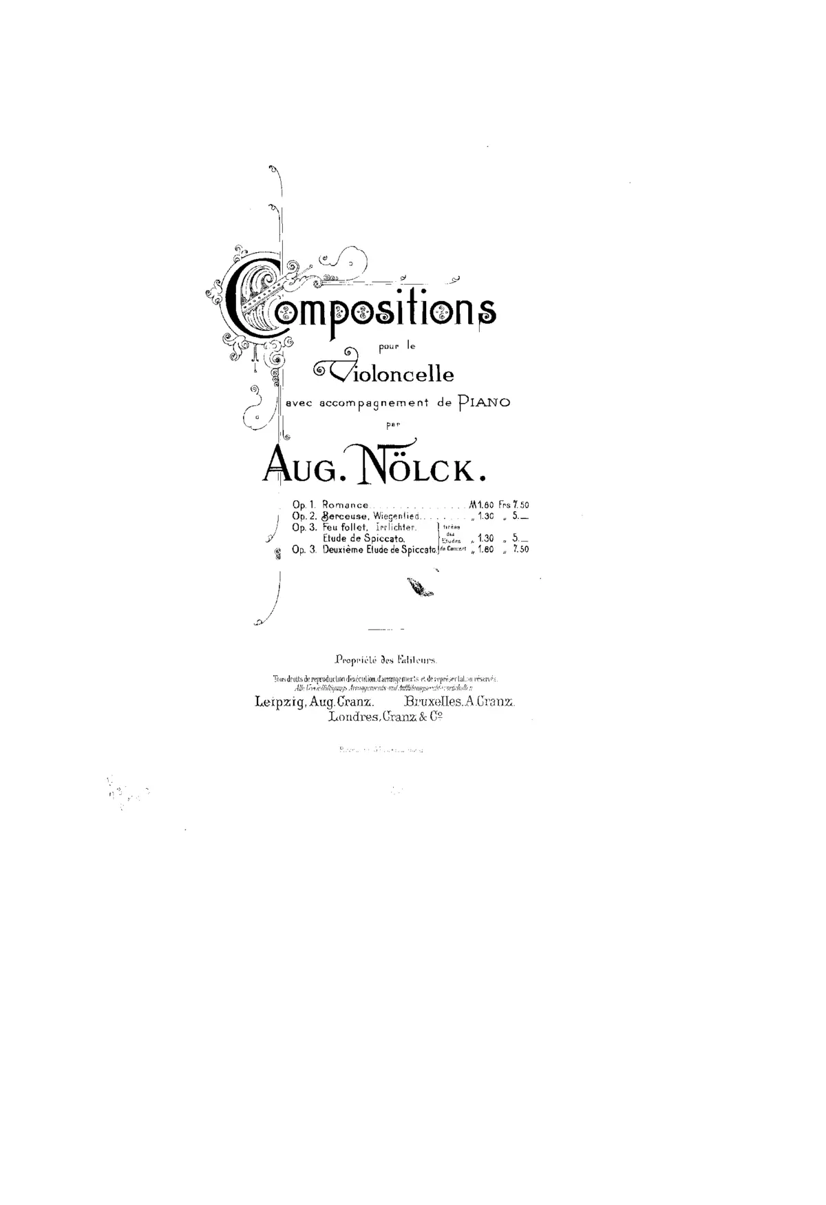 24 Concert Etudes for Cello and Piano - Page 1