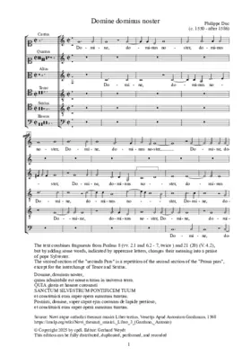 Domine dominus noster